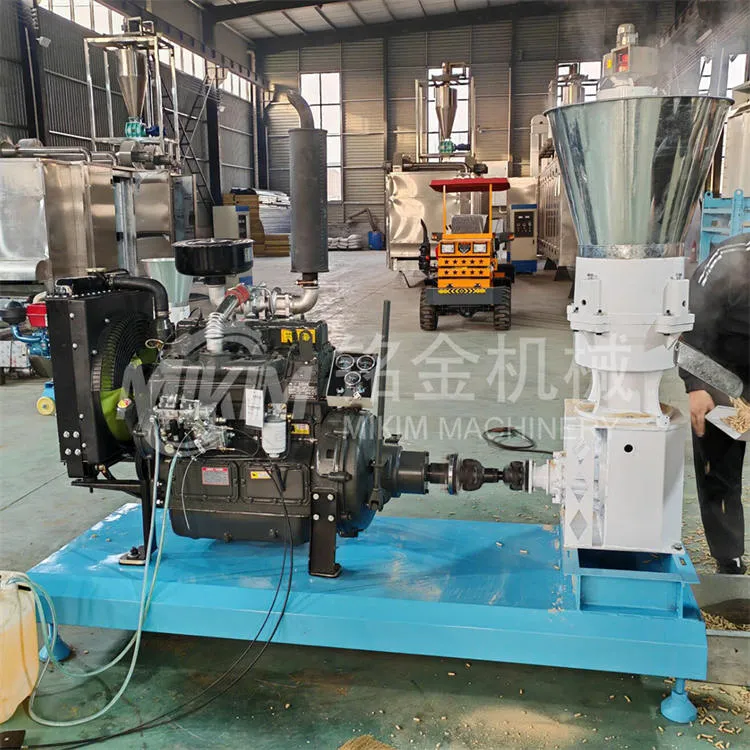 Macchina per la produzione di mangimi per mucche