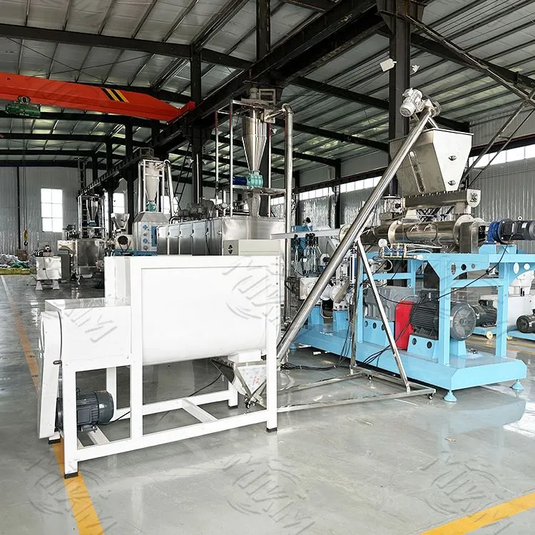 Aquatic Fish And Shrimp Pellet Feed Production Line