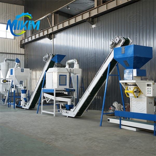 Pellet machine production line