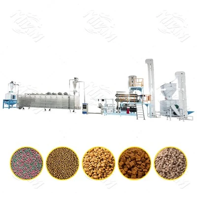 Linea completa di macchine per estrusori di mangime galleggiante per pesci a umido|Linea di produzione Aquafeed chiavi in ​​mano (1–12 T/H)